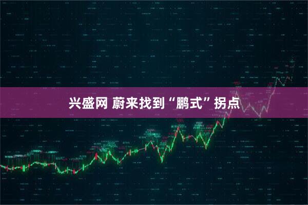 兴盛网 蔚来找到“鹏式”拐点